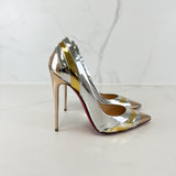 Christian Louboutin Gold/Silver So Kate 120 Size 38