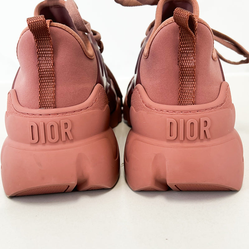 Christian Dior D-Connect Deep Pink Sneakers Size 36