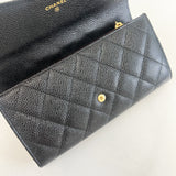 Chanel Classic Caviar Long CC Wallet