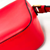 Versace Red Virtus Shoulder Bag with GHW