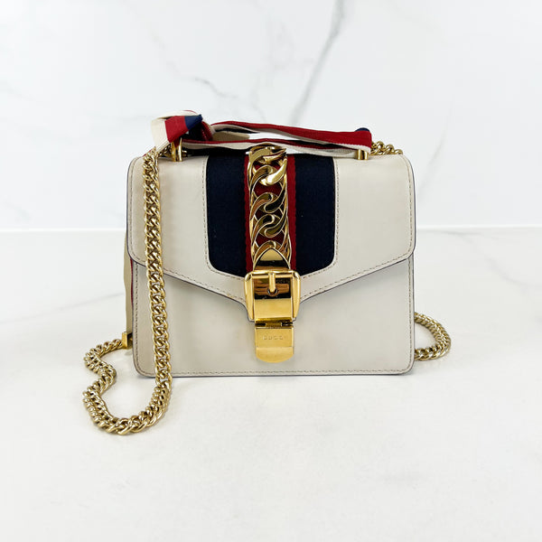 Gucci Mini White Sylvie