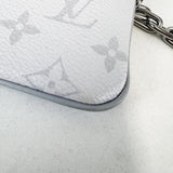Louis Vuitton Monogram White Pouch