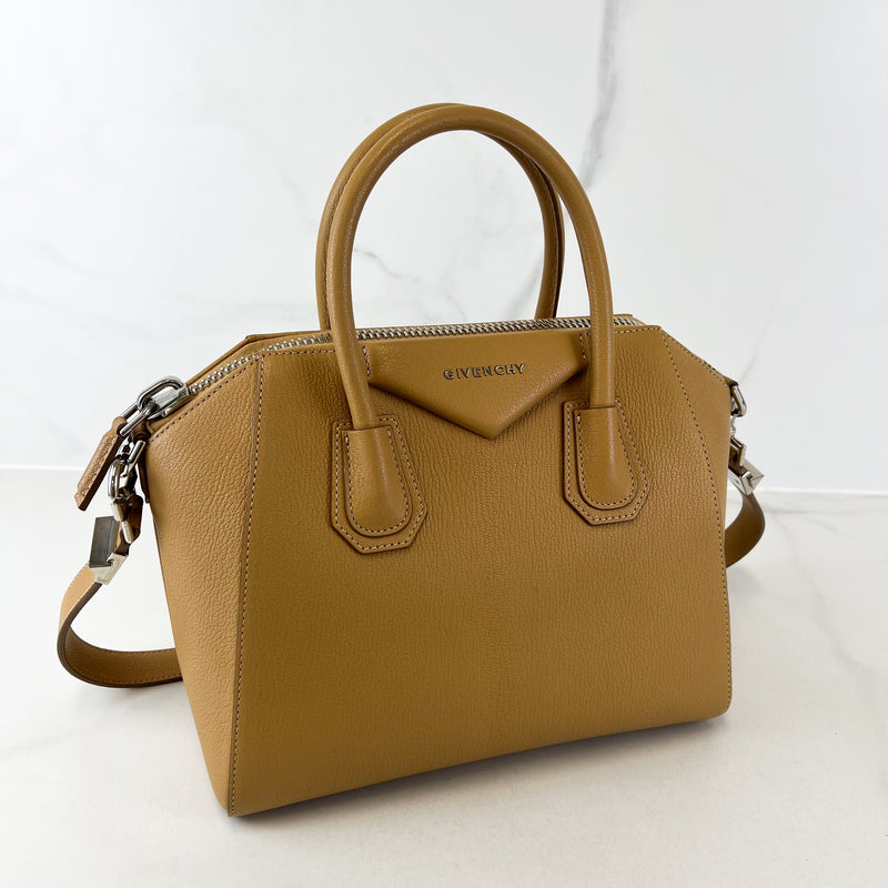 Givenchy Antigona  Beige Small Shoulder Bag