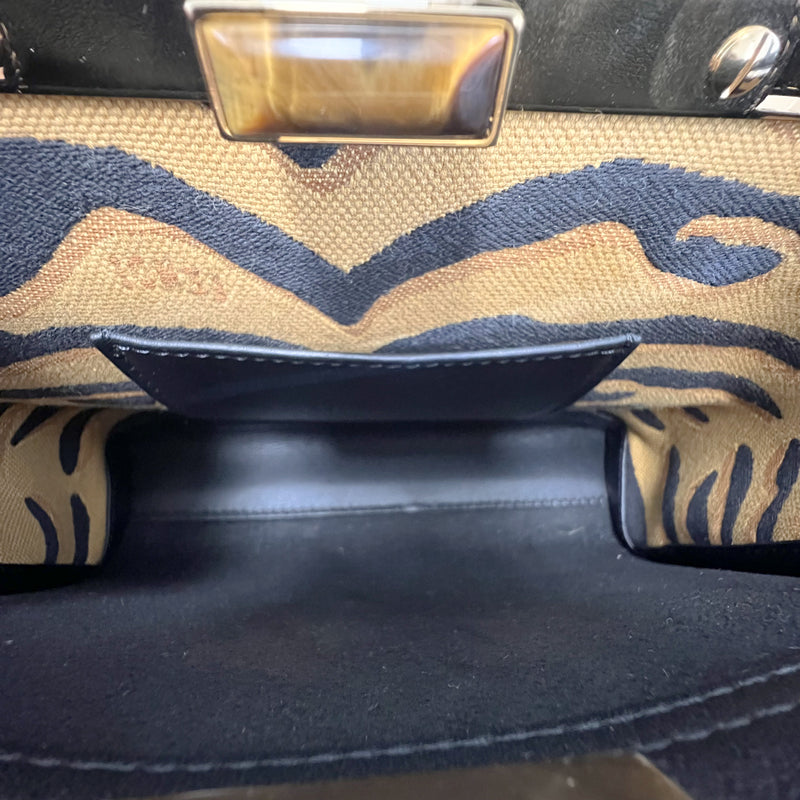 Fendi Small Black FF Peekaboo