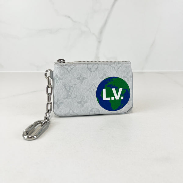 Louis Vuitton Monogram White Pouch