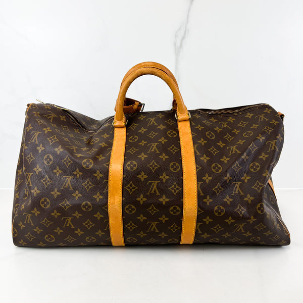 Louis Vuitton Keepall 50 Monogram Canvas Bandouliere