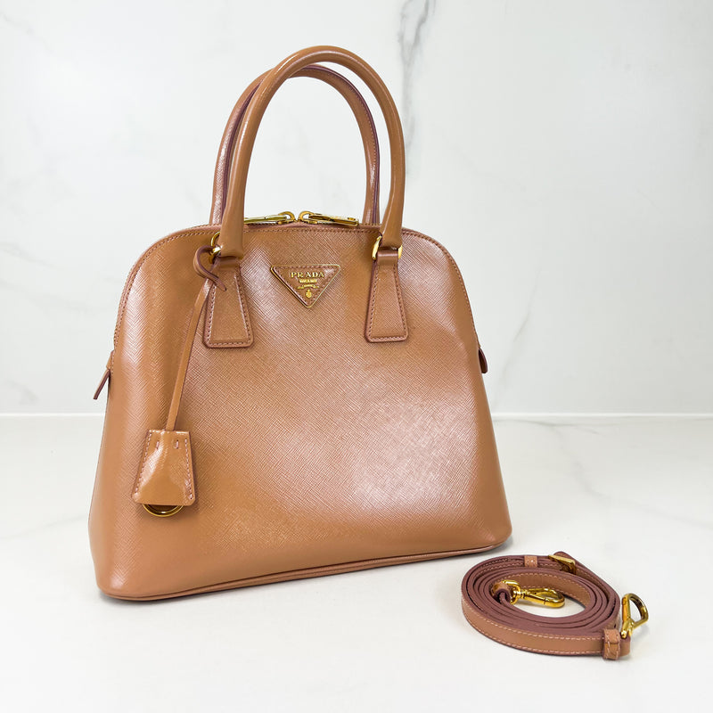 Prada Saffiano Leather Promenade Bag