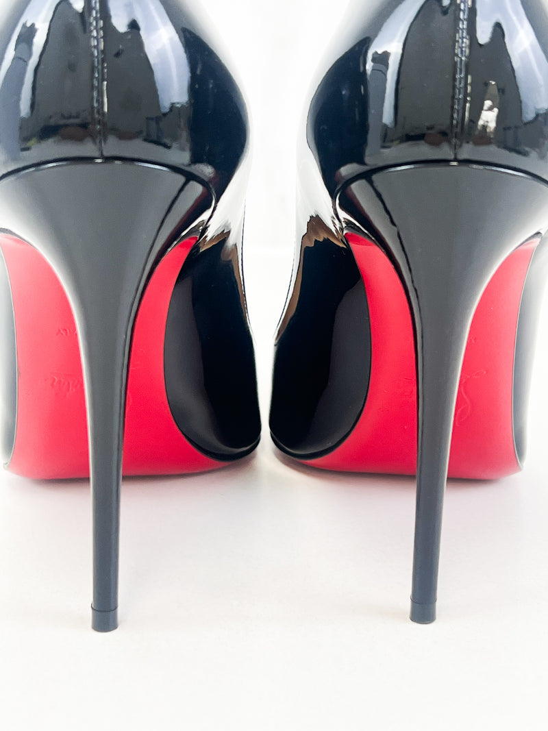 Christian Louboutin Black Kate 100 Size 38