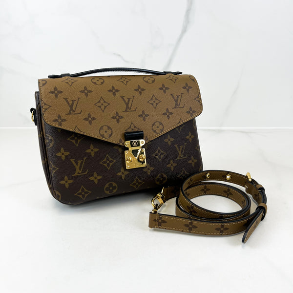 Louis Vuitton Monogram Reverse Pochette Metis