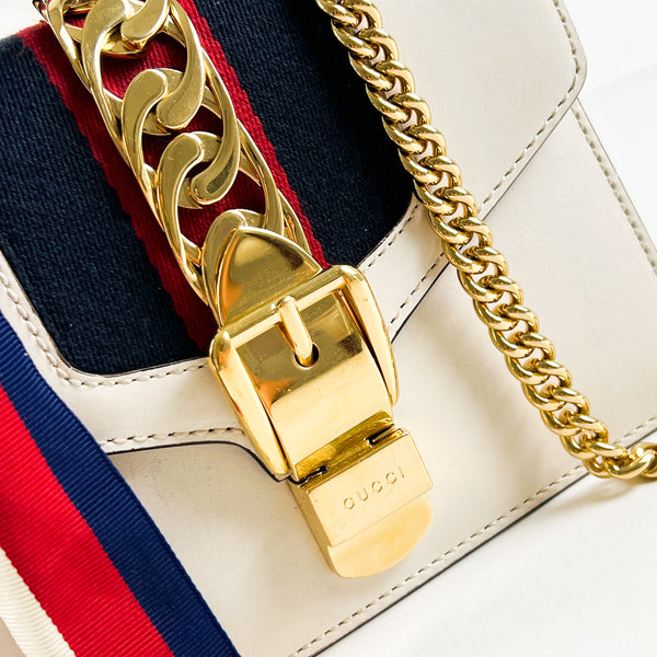 Gucci Mini Sylvie with Gold Hardware