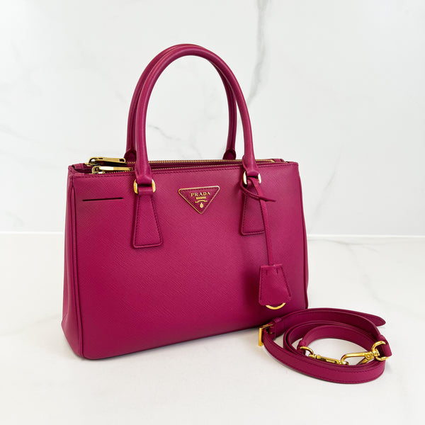 Prada Galleria Small Saffiano Leather Tote