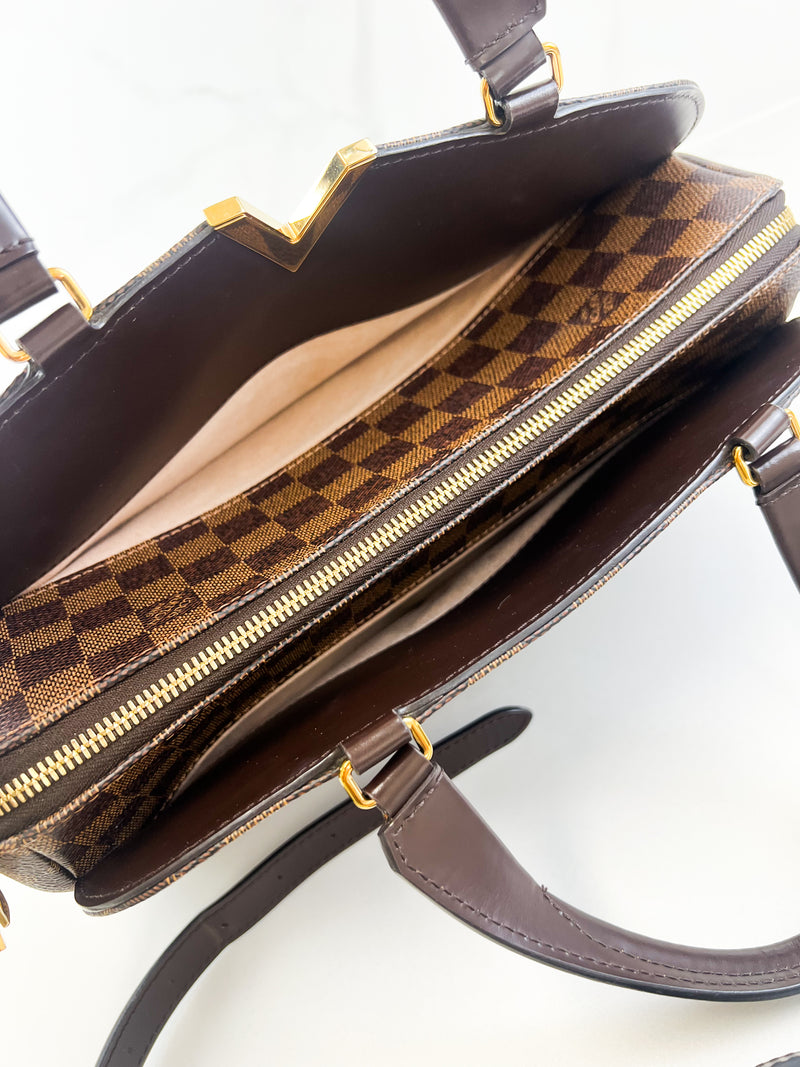 Louis Vuitton Damier Ebene Kensington Bowling Bag