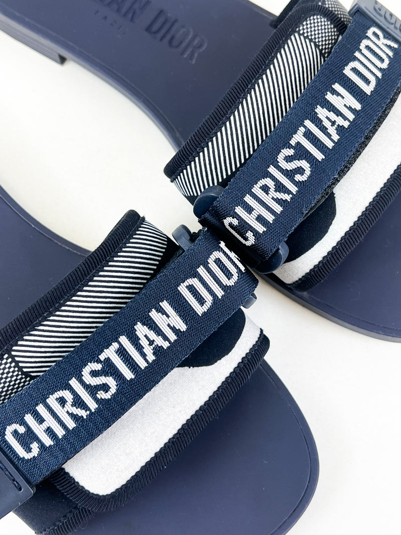 Christian Dior Revolution Slides Size 38