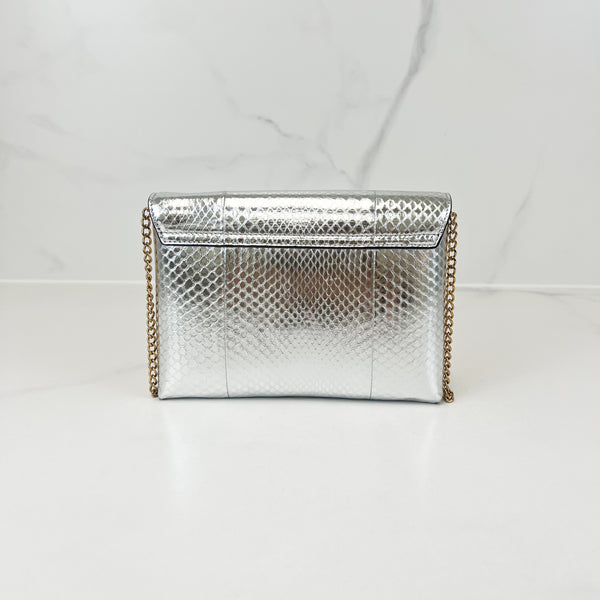 Versace La Medusa Metallic Shoulder bag