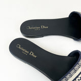 Christian Dior Navy Dway Slides Size 41.5