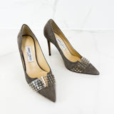 Jimmy Choo Suede Hazel 100 Shoes Size 39