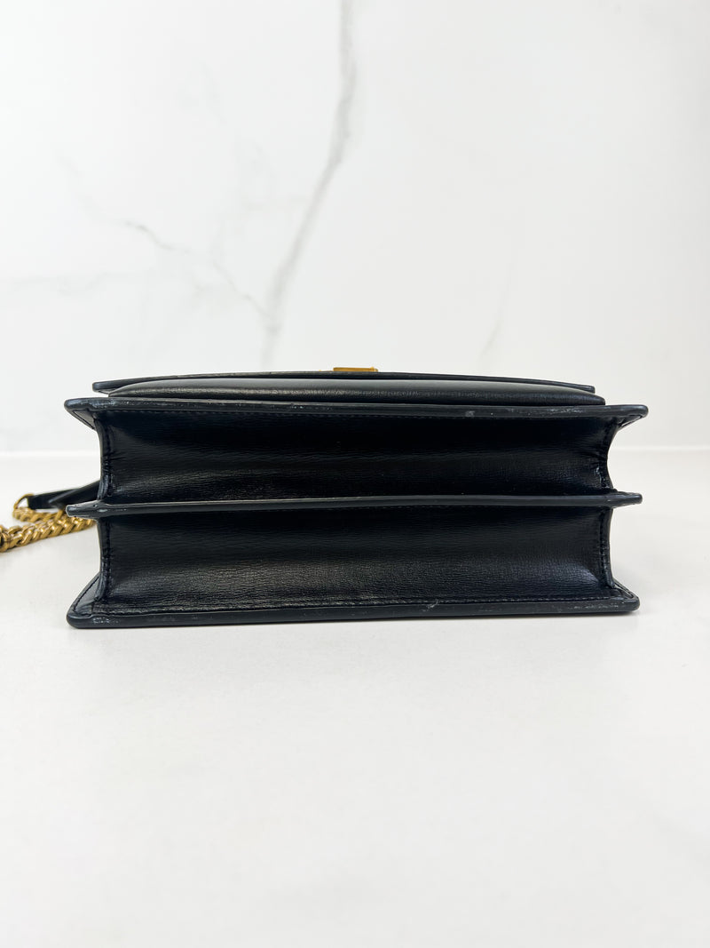 Saint Laurent Black Sunset Shoulder Bag