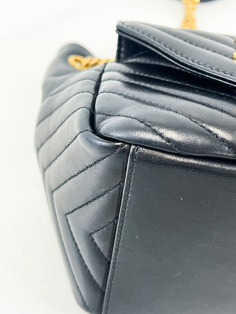 Saint Laurent Joe Nano Quilted Bucket Bag