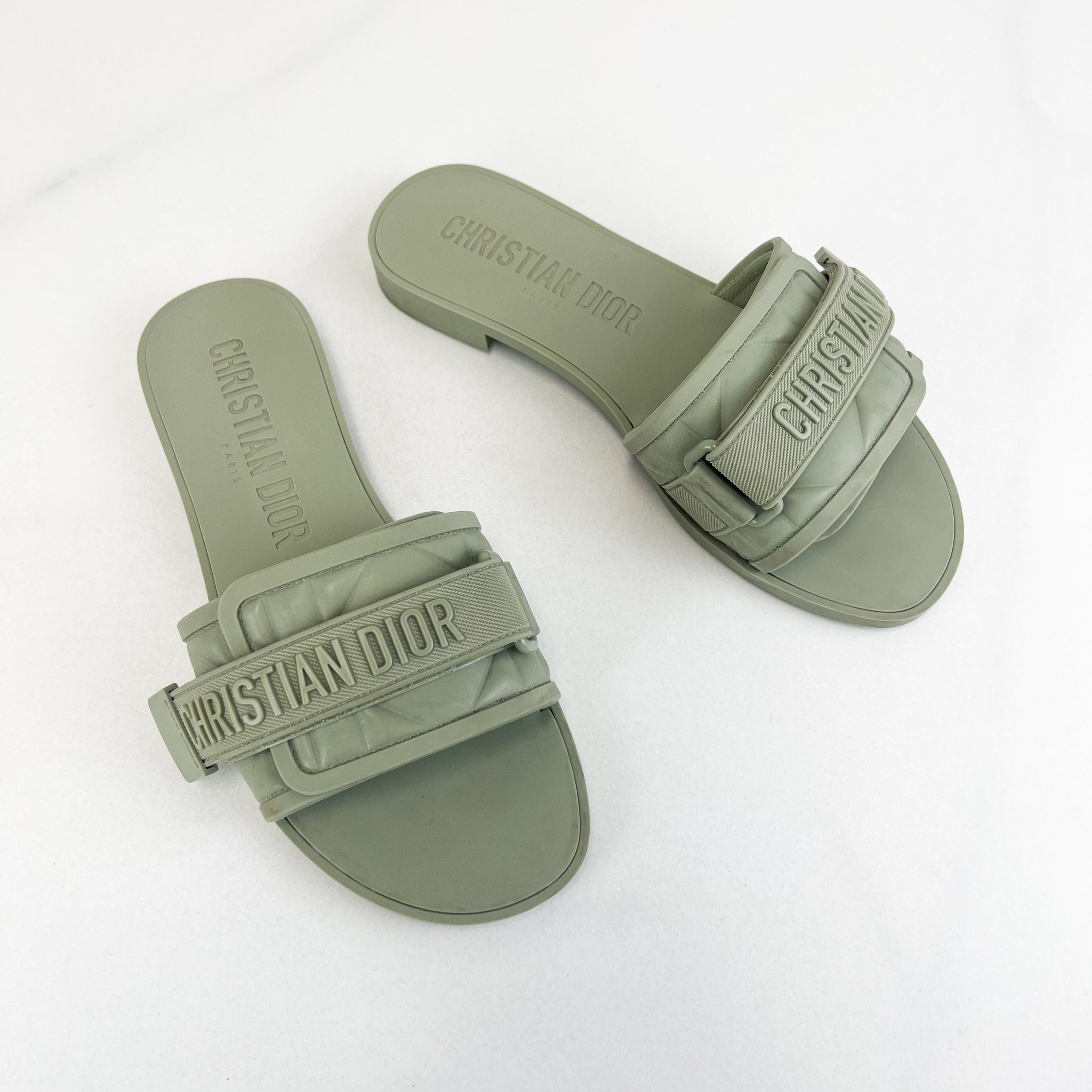 Christian Dior Revolution Slides Size 38 – Shopluxe Consignment