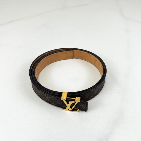 Louis Vuitton Initials 30mm Reversible Belt with GHW