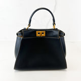 Fendi Small Black FF Peekaboo