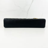 Saint Laurent Black Large Envelope Bag with GHW