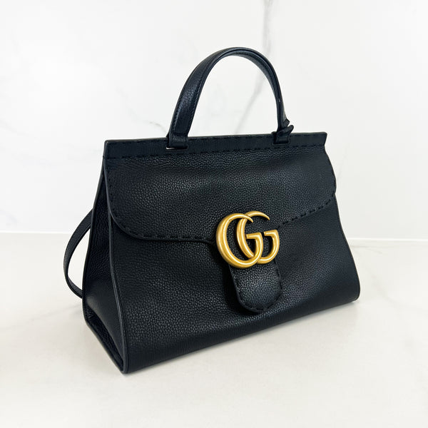 Gucci GG Marmont 2Way Leather Shoulder Bag