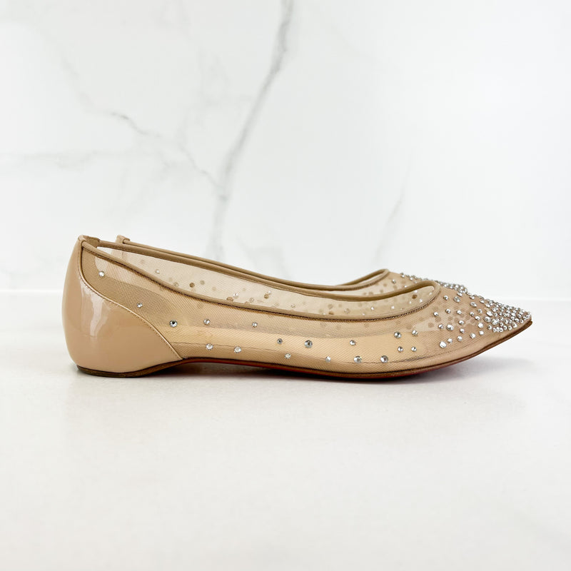 Follies strass flat on sale