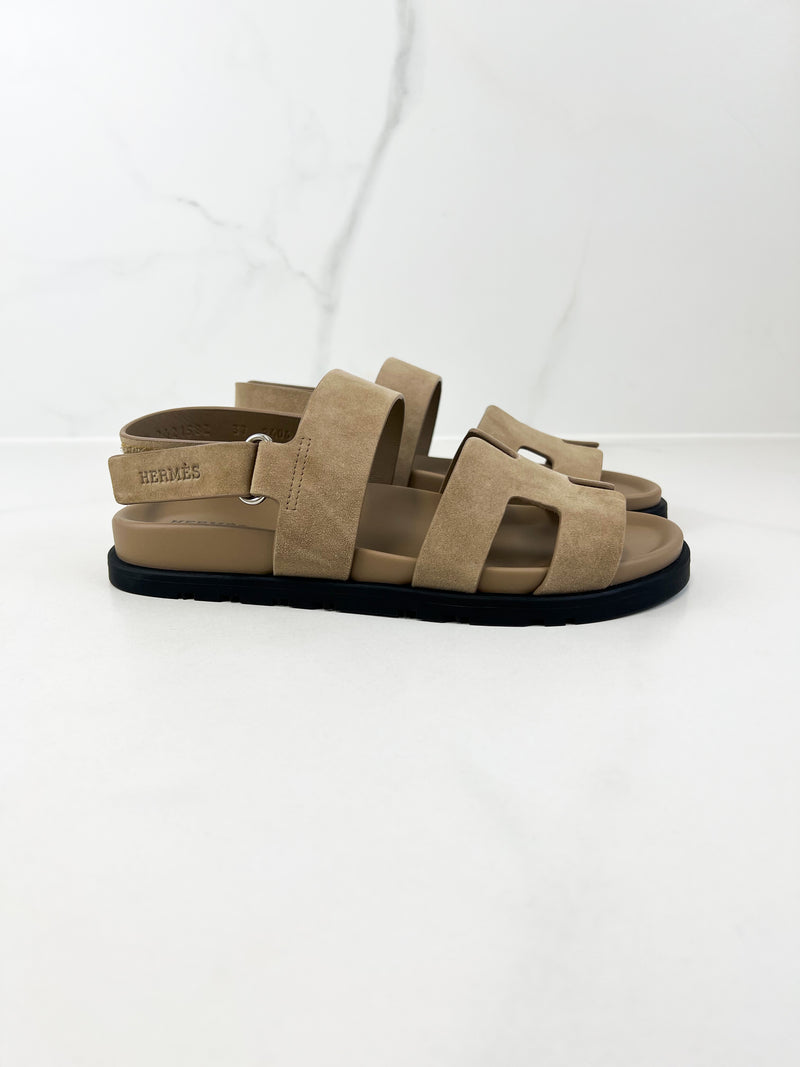 Hermes Genius Sandals Size 38