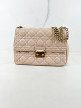 Christian Dior Miss Dior Nude Leather Crossbody Chain Bag