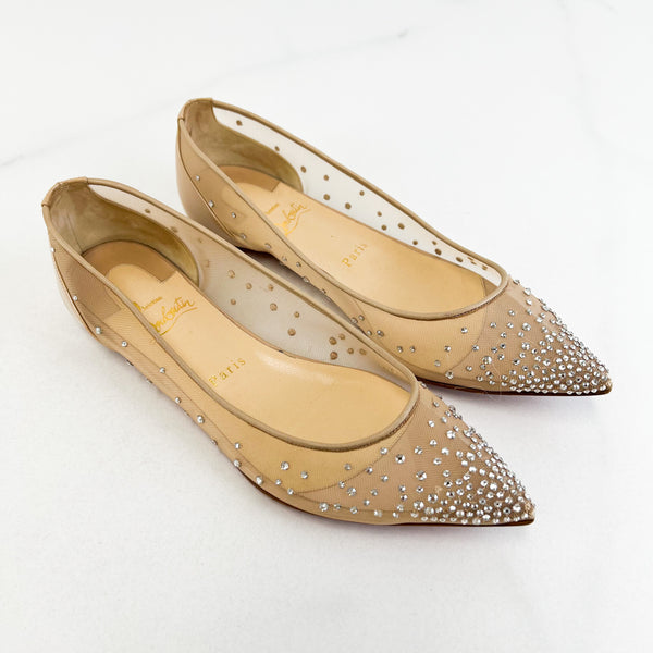 Christian Louboutin Follies Strass Size 38.5