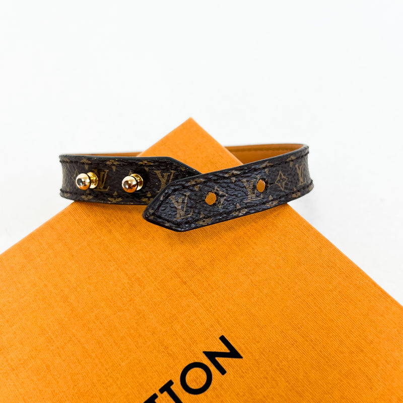 Louis Vuitton Logomania Bracelet Size 17