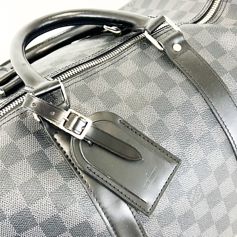 Louis Vuitton Keepall 55 in Damier Graphite Canvas