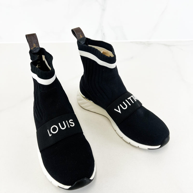 Louis Vuitton Aftergame Sock Sneaker Size 36