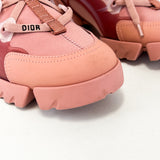 Christian Dior D-Connect Deep Pink Sneakers Size 36