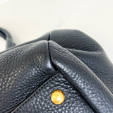 Prada Black Daino Tote Bag