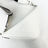 Prada Triangle Leather Shoulder/Crossbody Bag