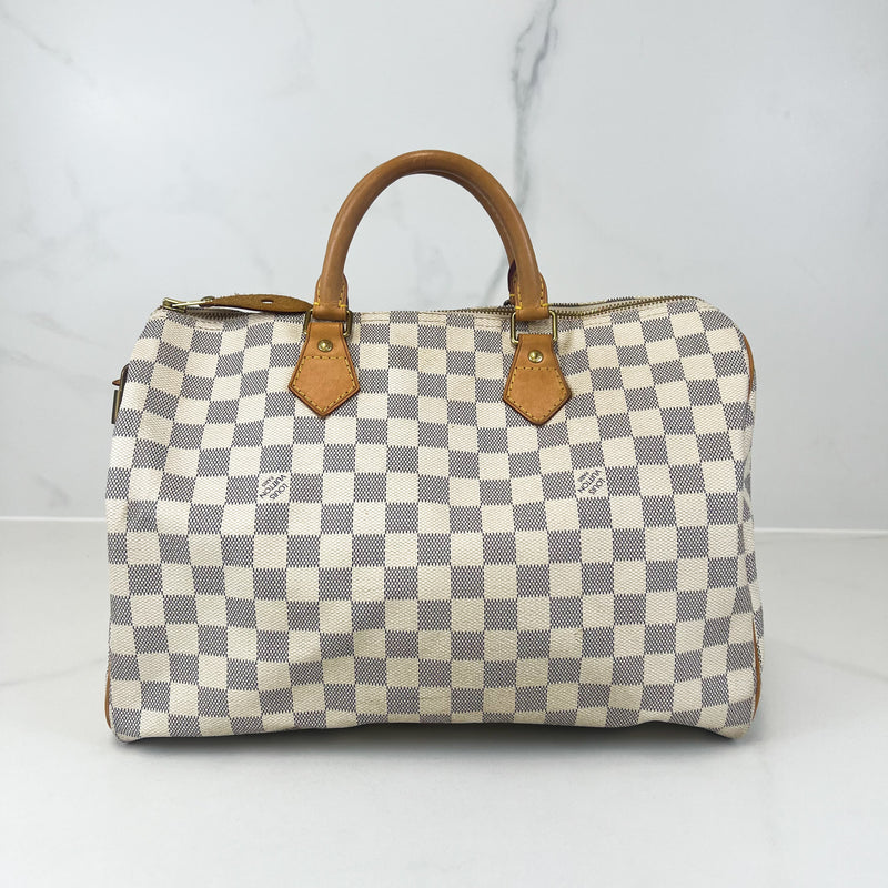 Louis Vuitton Speedy 35 Damier Azur Canvas