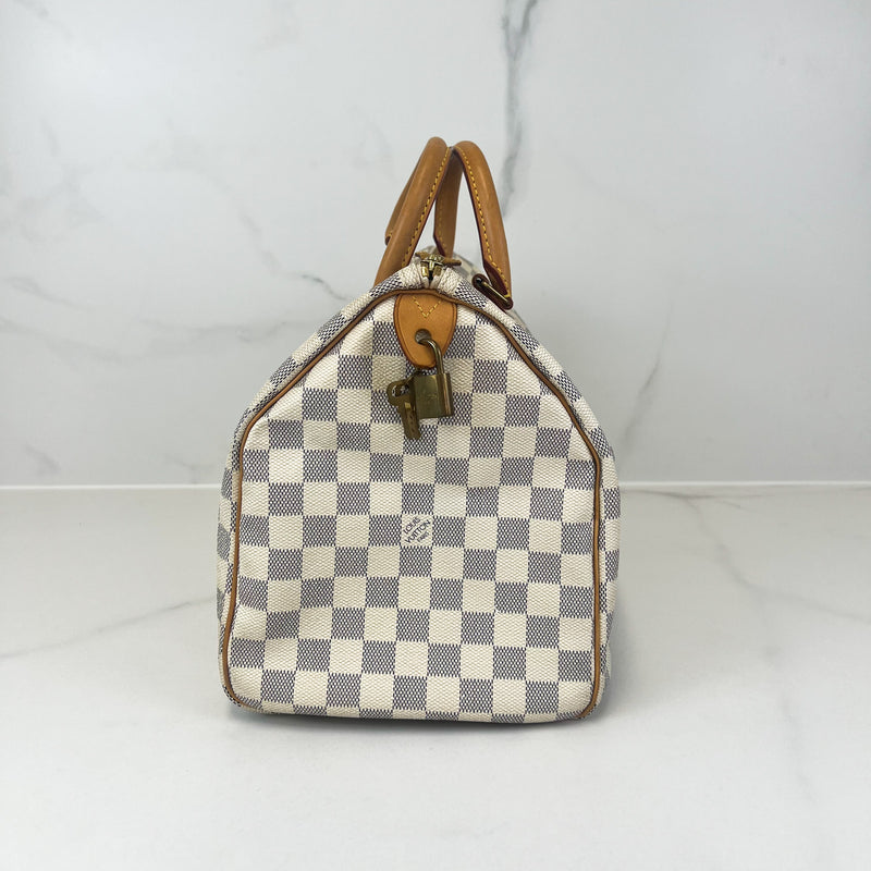 Louis Vuitton Speedy 35 Damier Azur Canvas