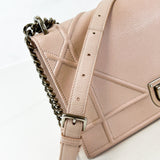 Christian Dior Nude/Pink Medium Diorama Shoulder Bag