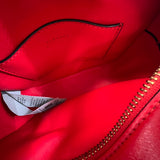 Versace Red Virtus Shoulder Bag with GHW