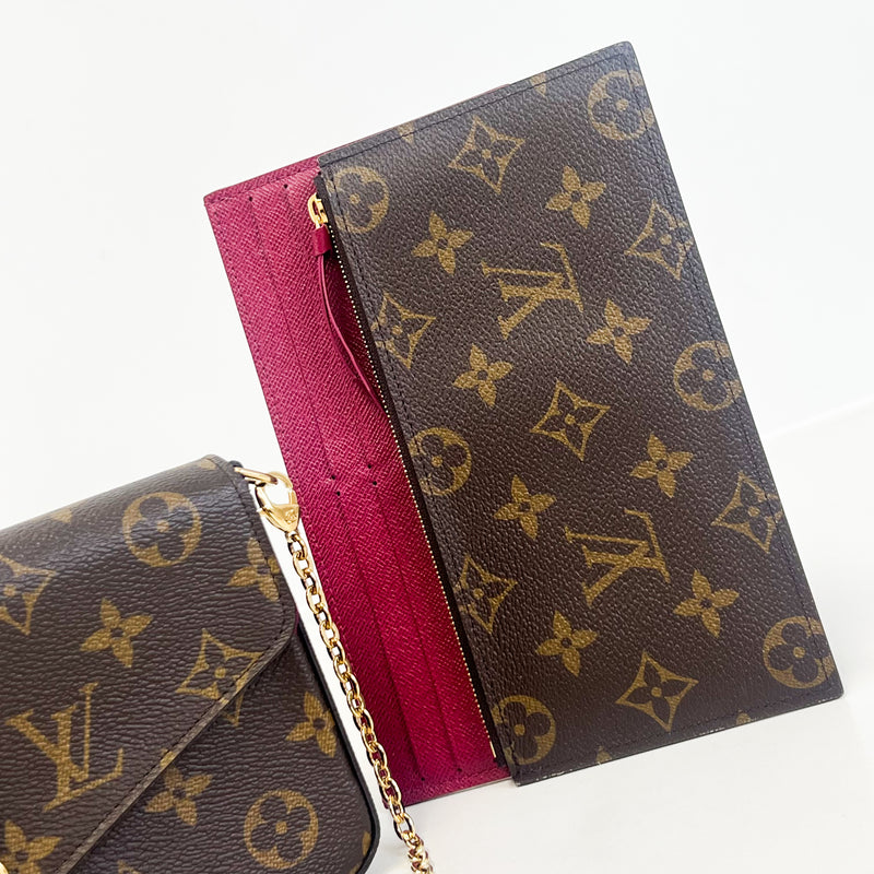 Louis Vuitton Felicie Pochette Monogram Canvas