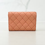 Chanel Boy Caviar Peach Pink CC Coin Holder