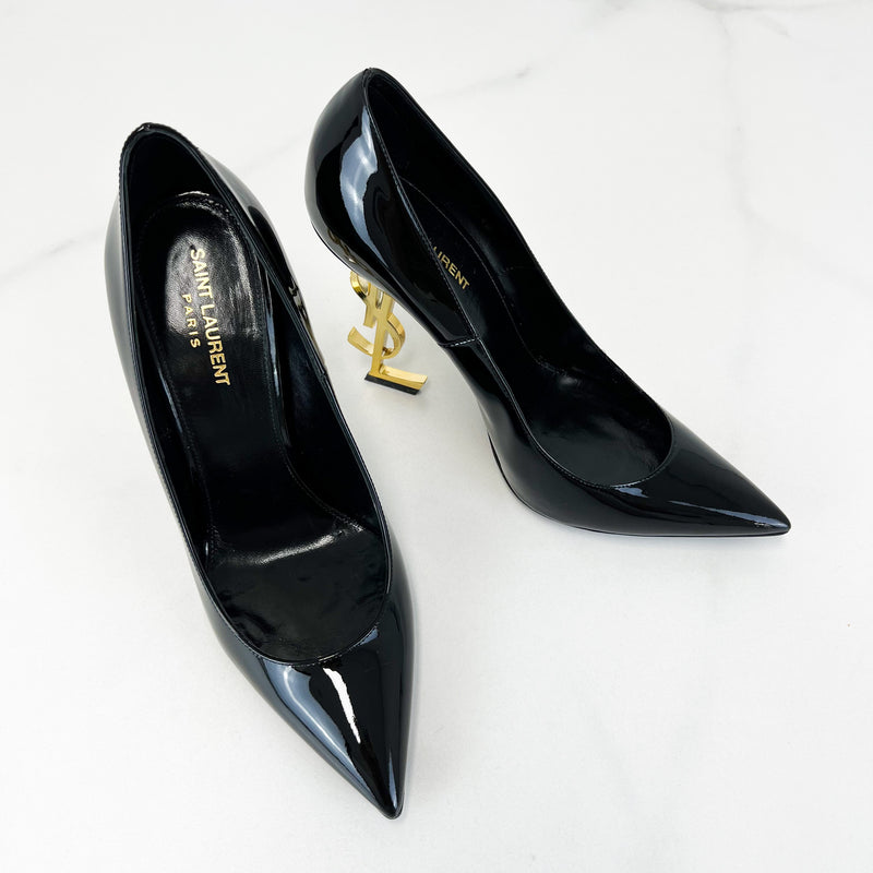 Saint Laurent Opyum Pump in Patent Leather Size 40