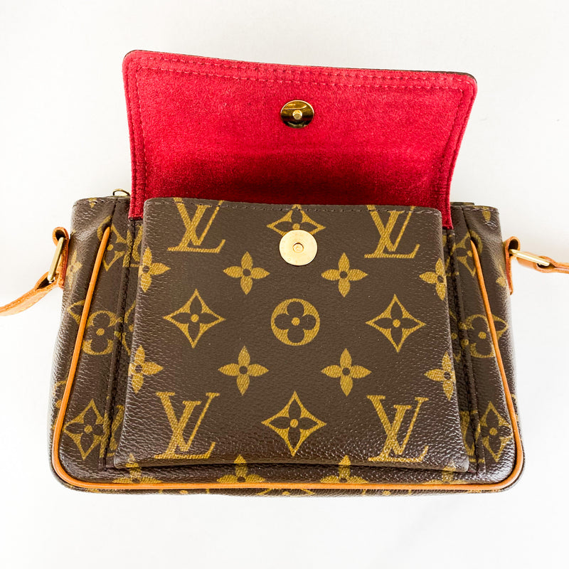 Louis Vuitton Pre-Owned Louis Vuitton Viva Cite Pm in Brown