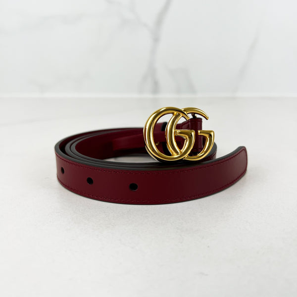 Gucci GG Belt 20mm Size 80